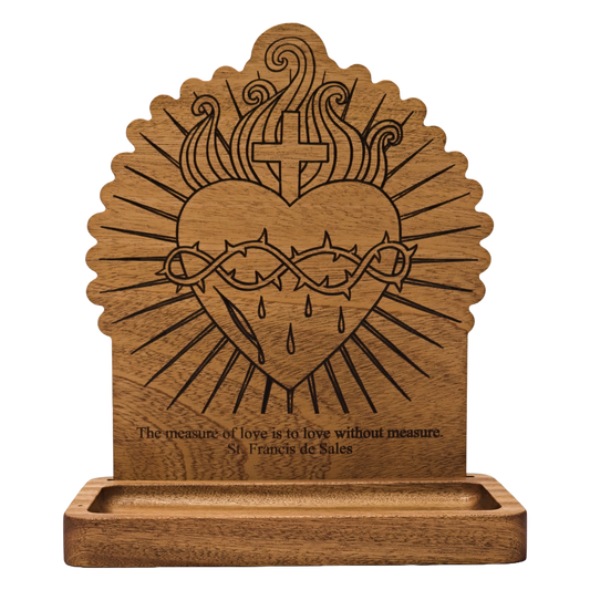 Sacred Heart Prayer Stand