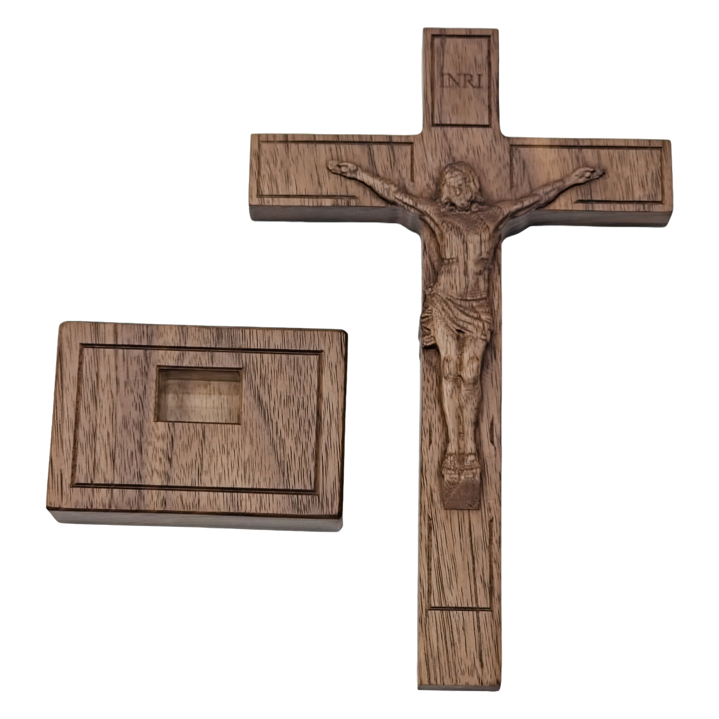 Standing crucifix