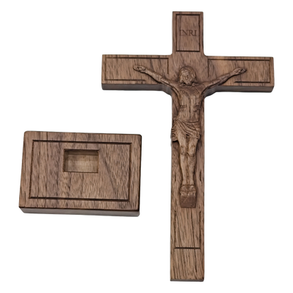 Standing crucifix